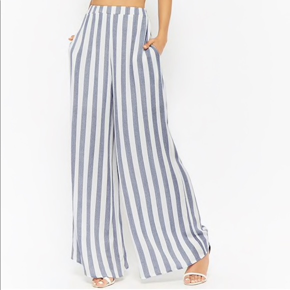 Forever 21 Pants - Striped Palazzo Pants